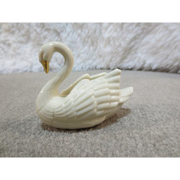 Lenox Ivory and Gold Animal Trio - Elephant, Swan, Dolphin - Picture 6 of 11